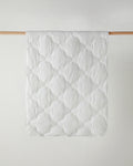 Comfy Cotton Baby Quilt 95x145 cm White