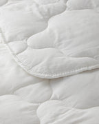 Comfy Cotton Baby Quilt 95x145 cm White (view 2)