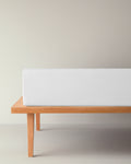 Flat 2 Cotton Fitted Sheet White - Middle 140x200 cm