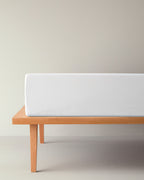 Flat 2 Cotton Fitted Sheet White (view 9)