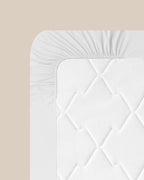 Flat 2 Cotton Fitted Sheet White (view 10)