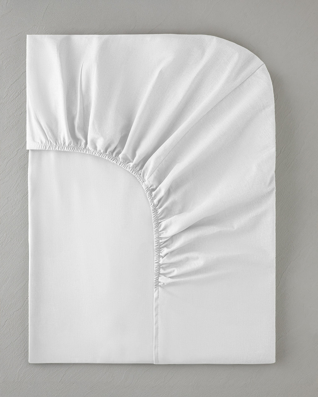 Flat 2 Cotton Fitted Sheet White (view 12)