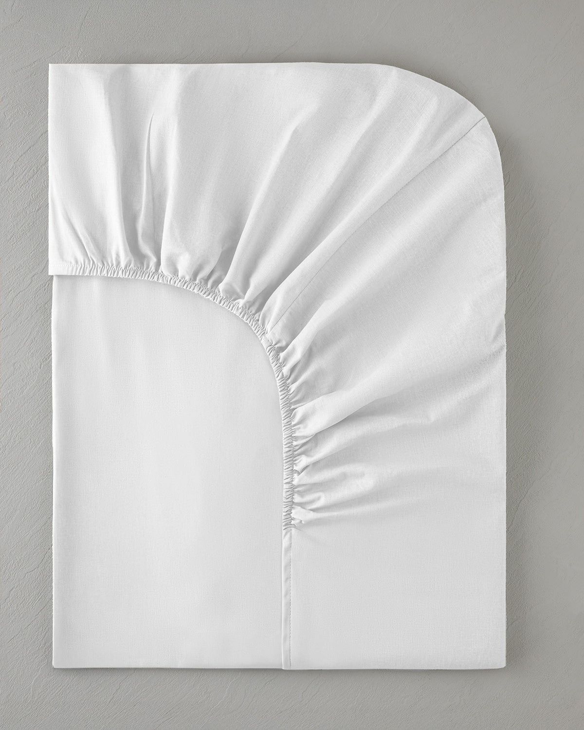 Flat 2 Cotton Fitted Sheet White (view 12)