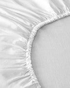 Flat 2 Cotton Fitted Sheet White (view 27)