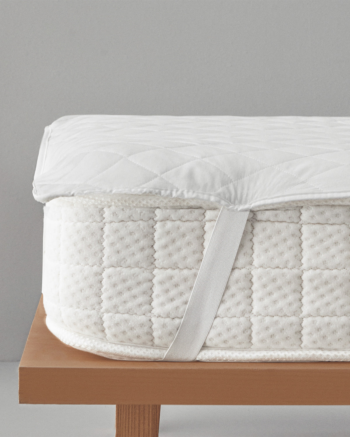 English Home Mattress Protector White - King 190x200 cm (view 3)