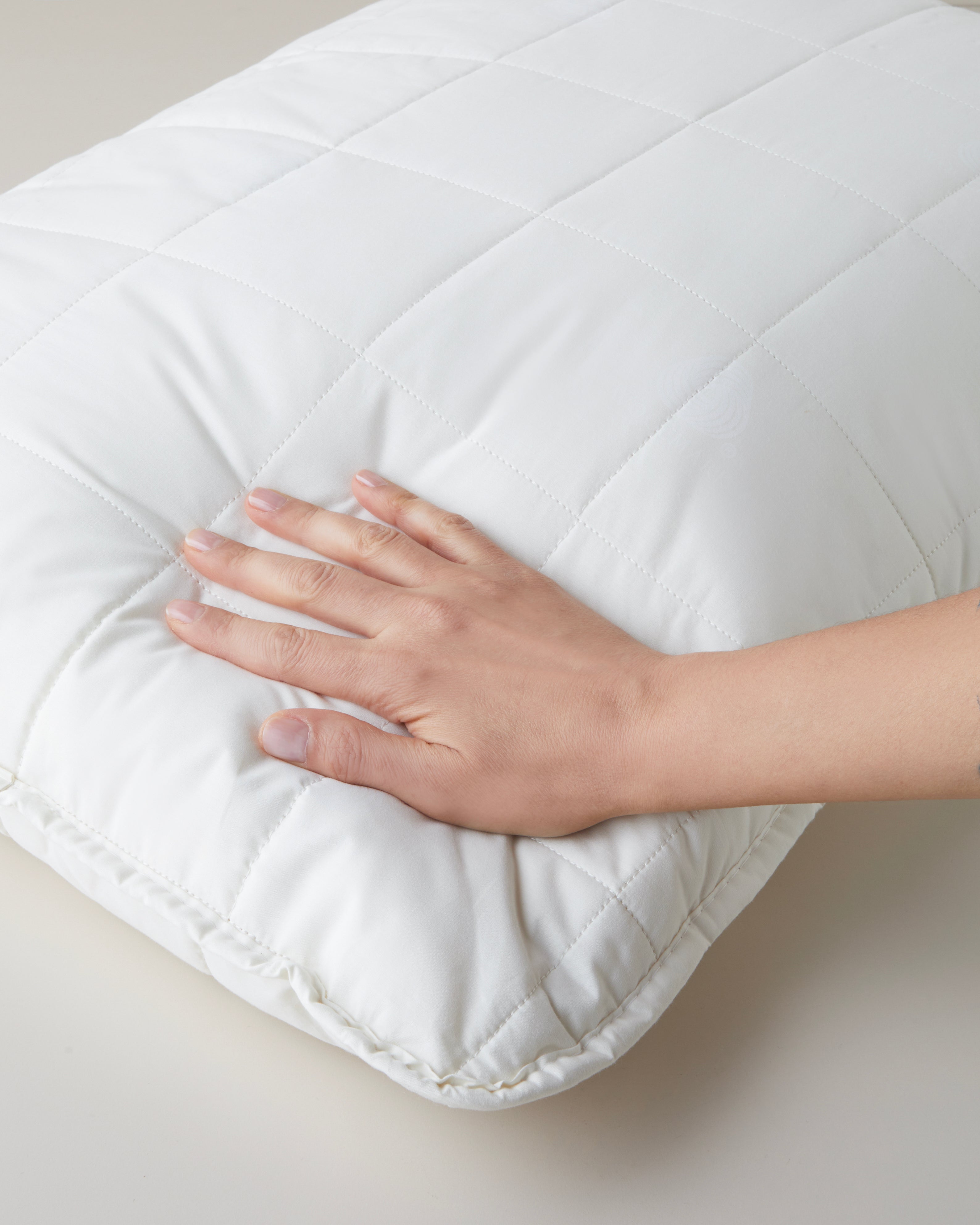Layna Wool Pillow 50x70 cm Cream (view 6)