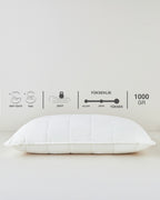 Layna Wool Pillow 50x70 cm Cream (view 8)