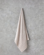 Pure Basic Cotton Bath Towel - Beige - 70x140 cm