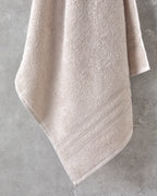 Pure Basic Cotton Bath Towel - Beige - 100x150 cm (view 2)