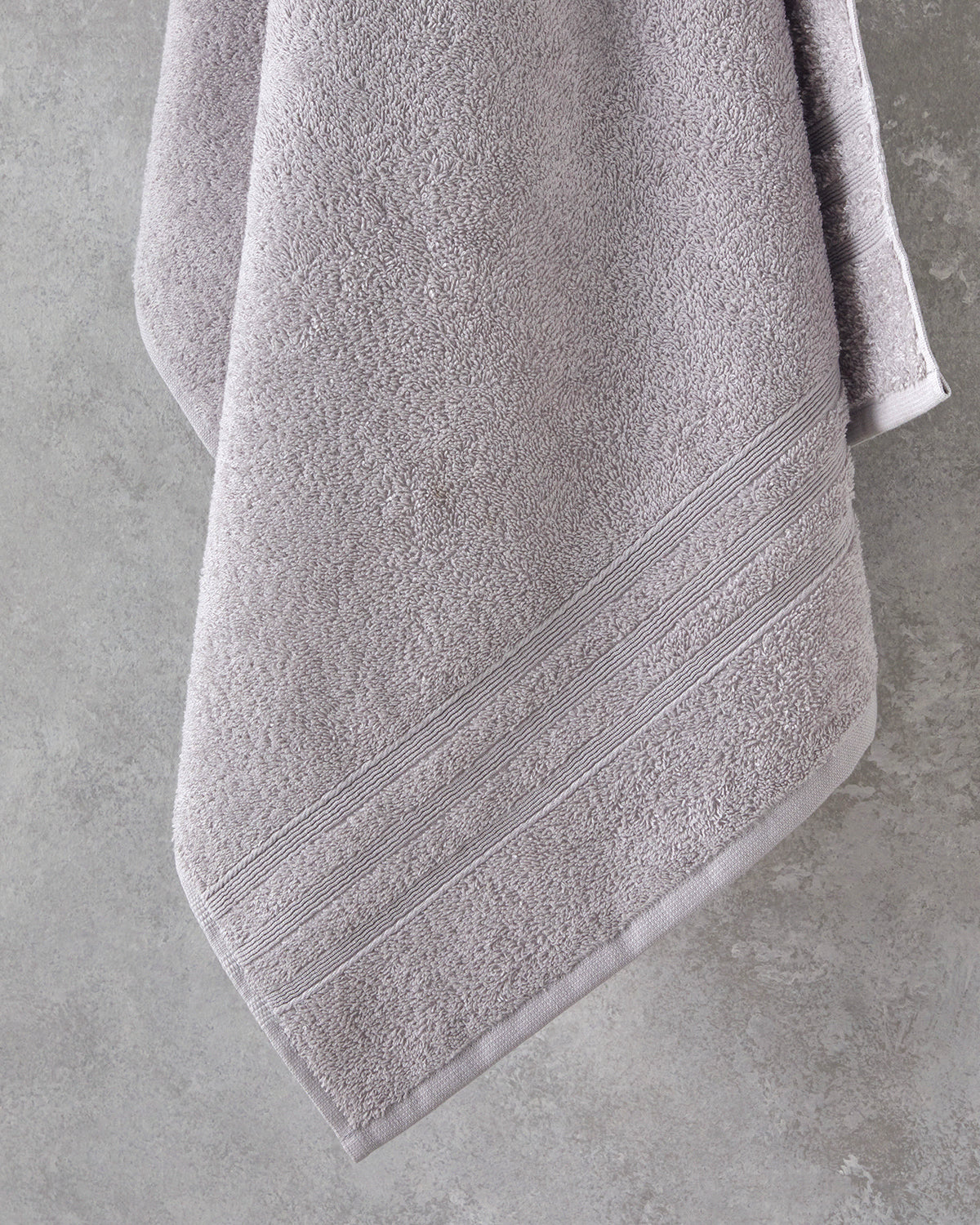 Pure Basic Cotton Bath Towel 70x140 cm Gray (view 2)