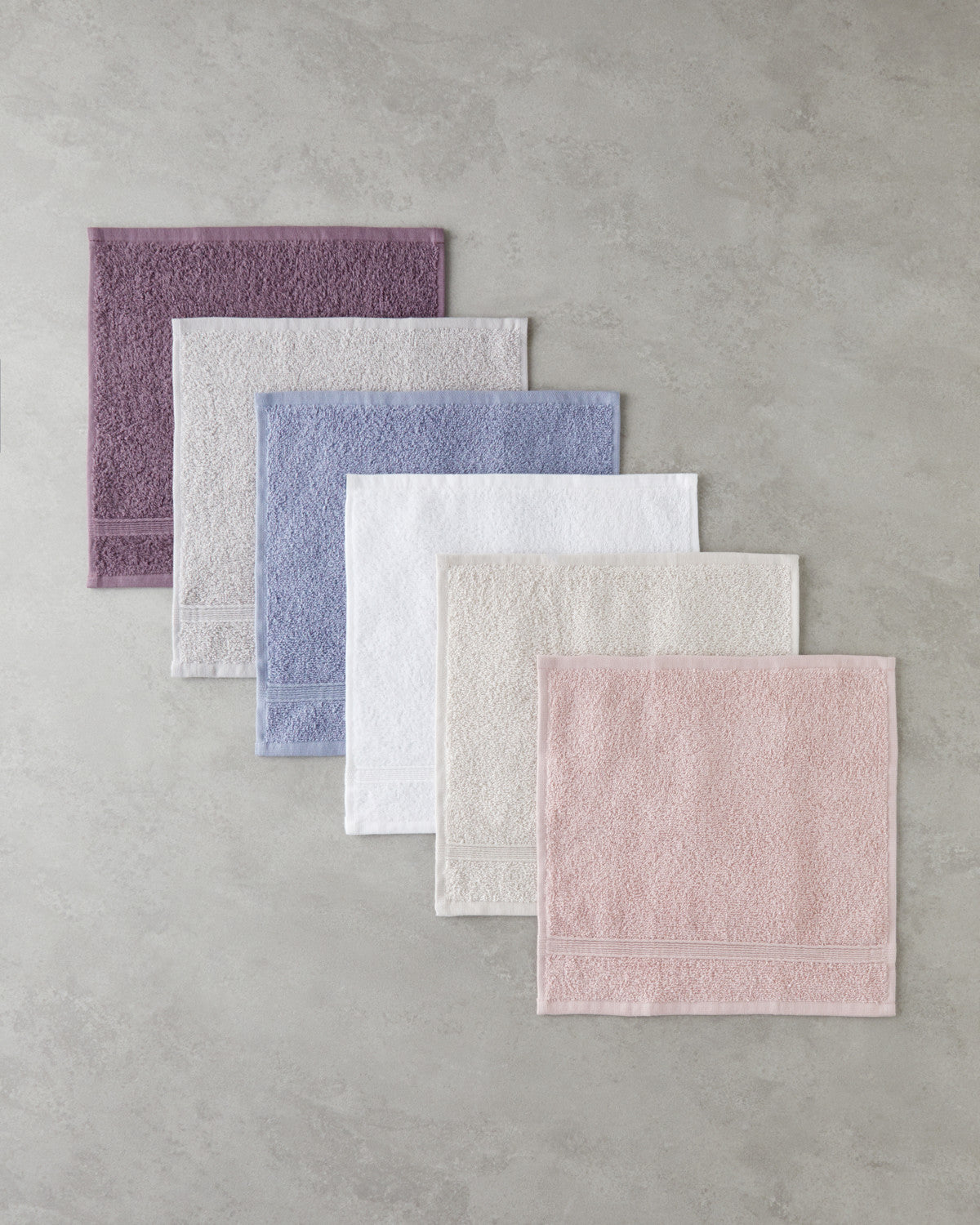 Pure Basic Hand Towel 30x30 cm - Purple (view 3)