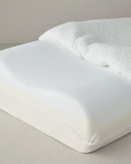 Relax Visco Pillow 55x35x12 cm Ecru (view 5)