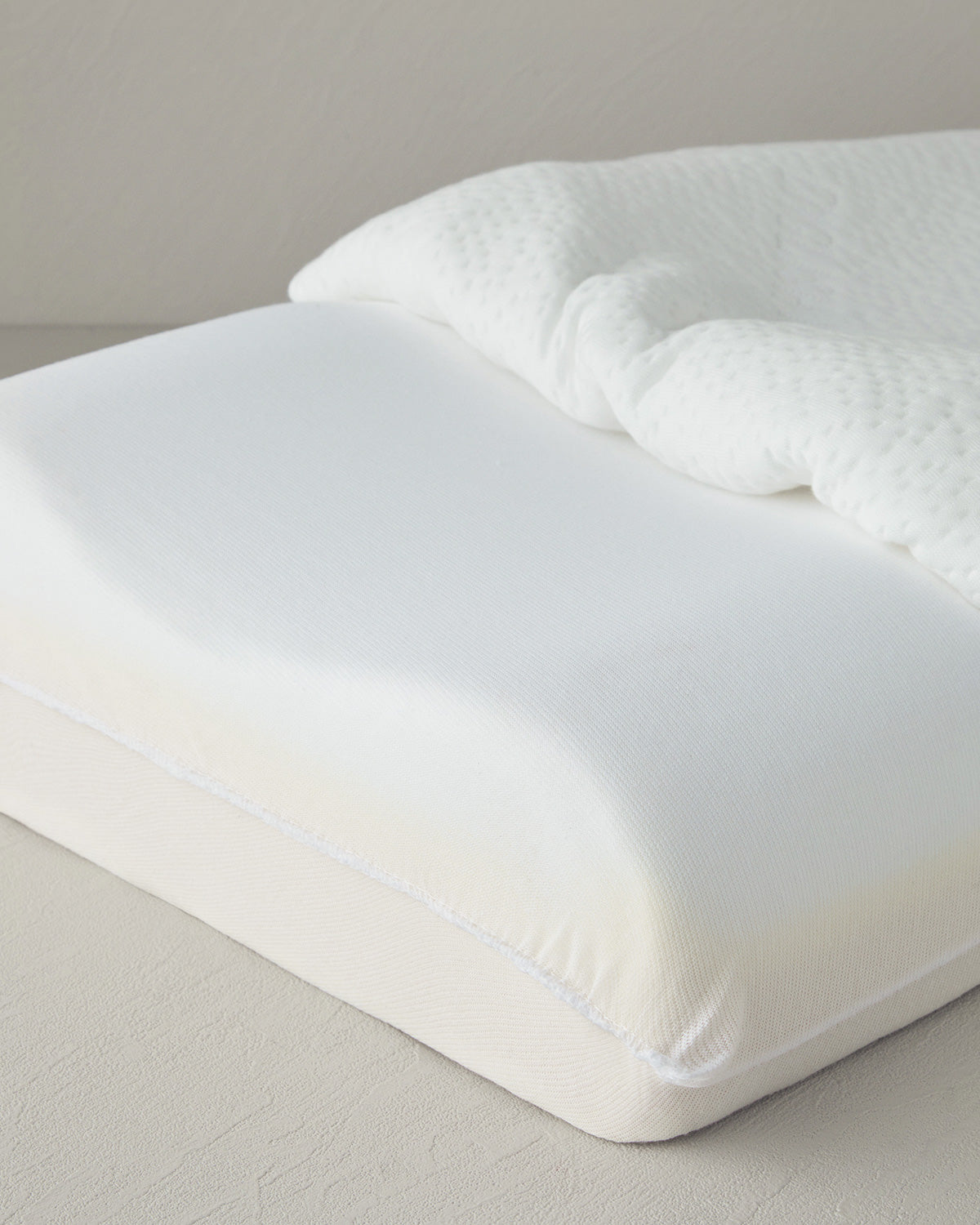 Relax Visco Pillow 55x35x12 cm Ecru (view 5)