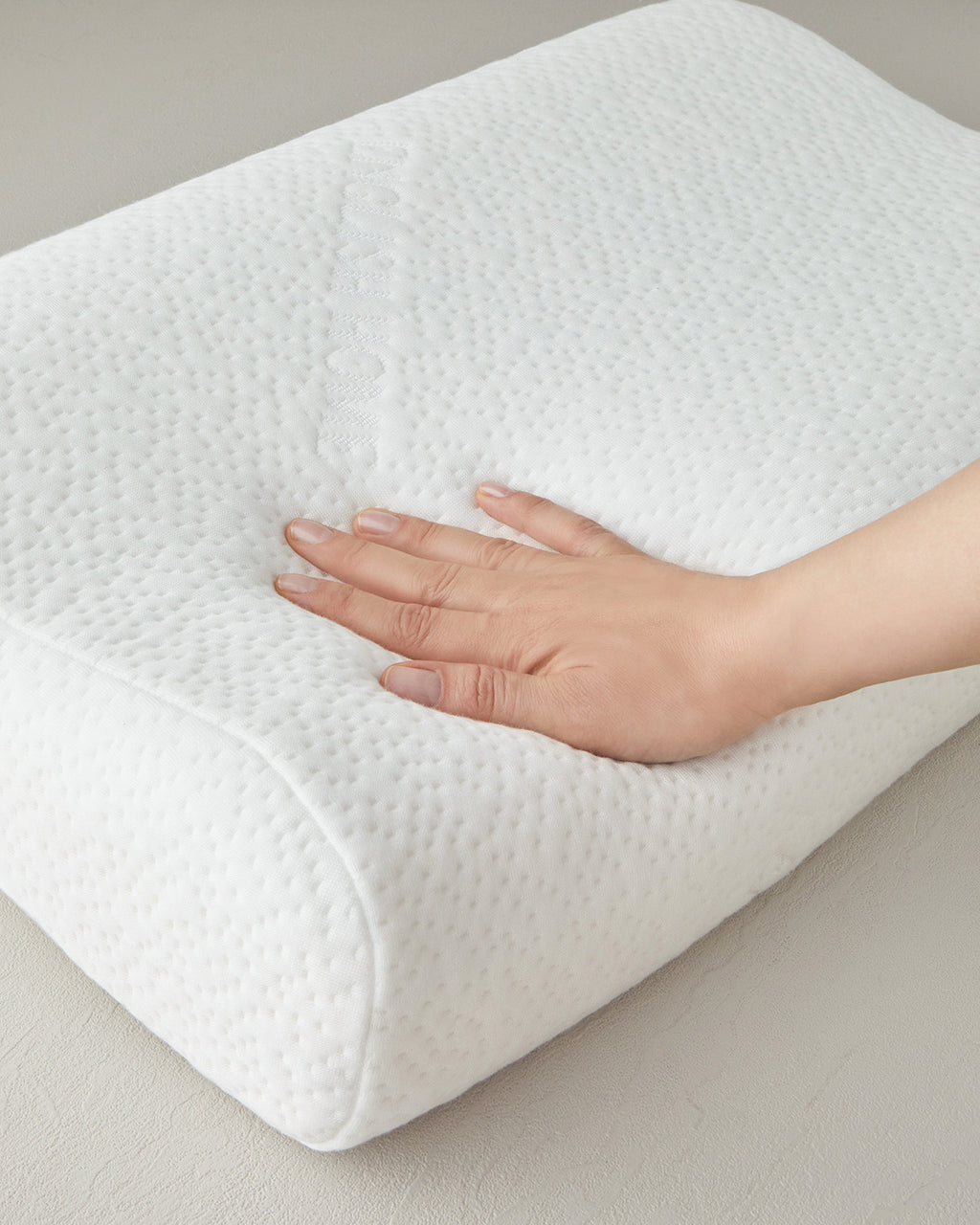 Relax Visco Pillow 55x35x12 cm Ecru (view 6)