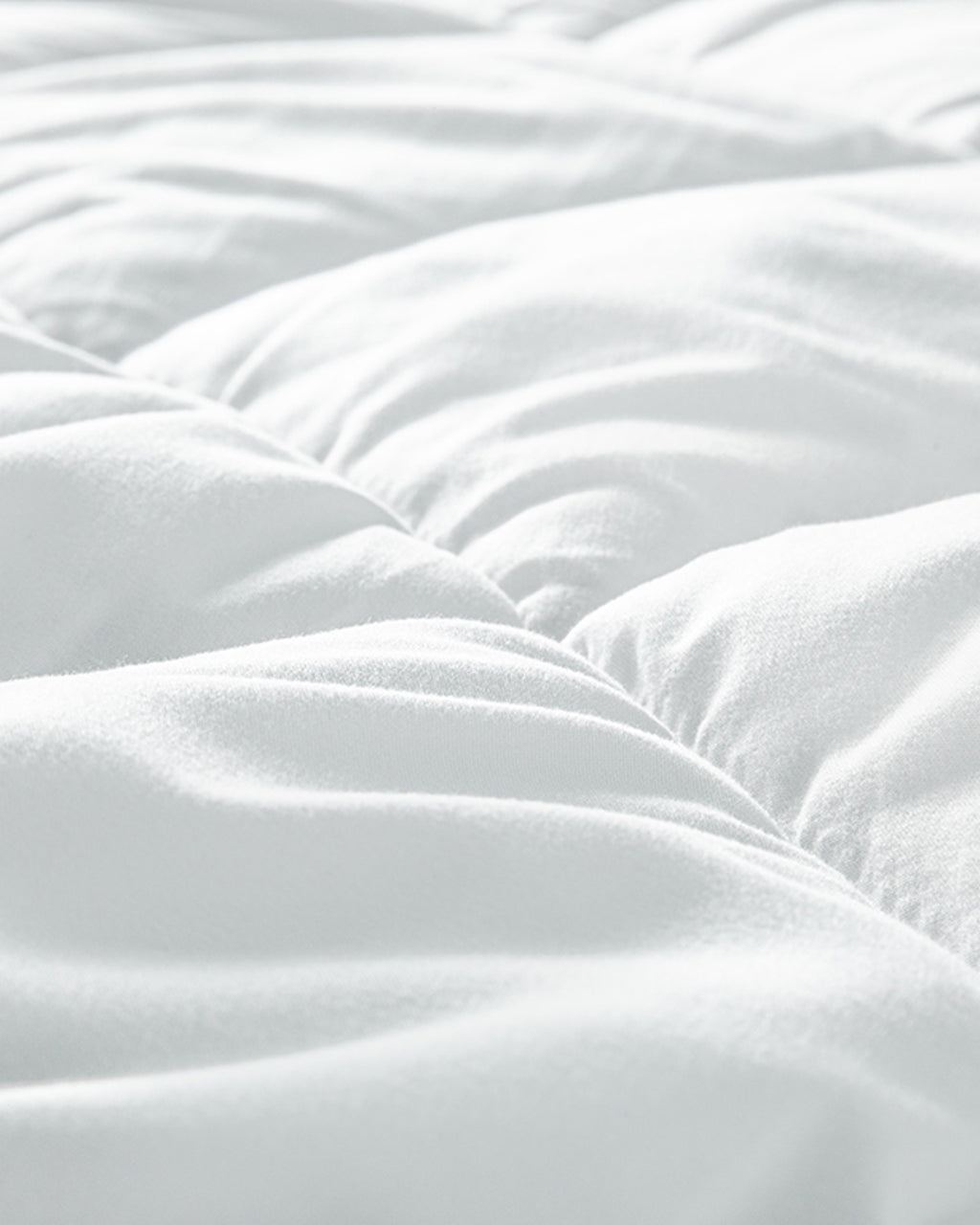 Siesta Microfiber Quilt White - 155x215 cm