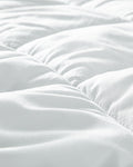 Siesta Microfiber Quilt White - 155x215 cm