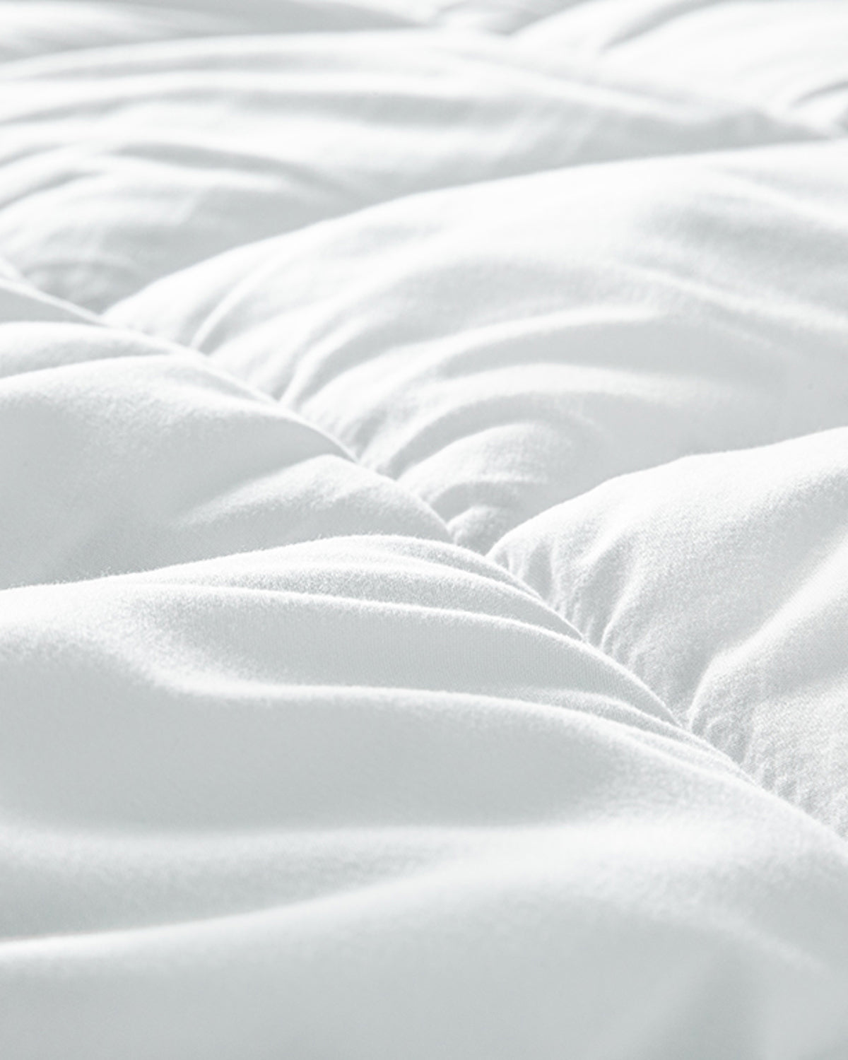 Siesta Microfiber Quilt White - 155x215 cm