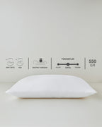 Classic Pillow 50x70 cm White (view 6)