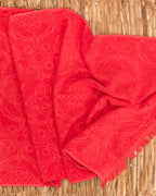 Damask Beach Towel 80x150 cm Red