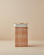 Urbann Foldable Laundry Basket 35x35x60 cm Brown