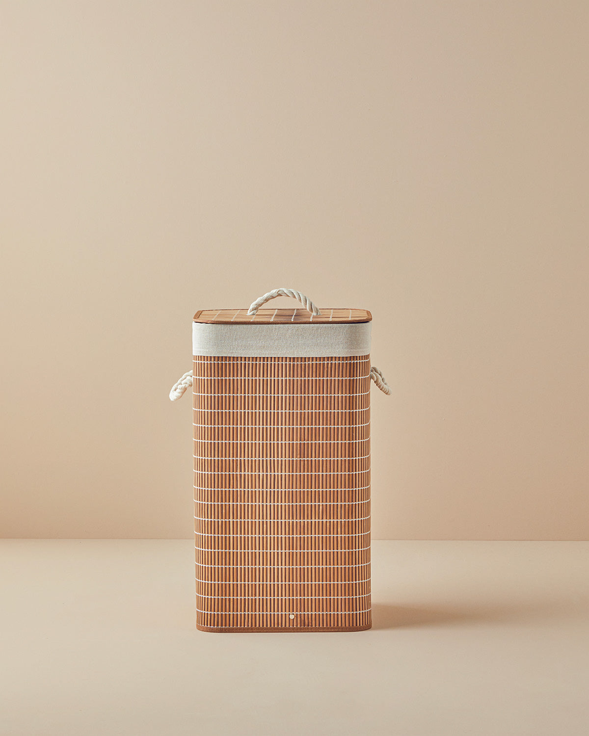 Urbann Foldable Laundry Basket 35x35x60 cm Brown