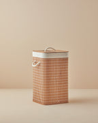 Urbann Foldable Laundry Basket 35x35x60 cm Brown (view 2)