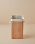 Urbann Foldable Laundry Basket 35x35x60 cm Brown (view 3)