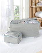 Hortensia Storage Bag 30x22x18 cm Light Gray (view 4)