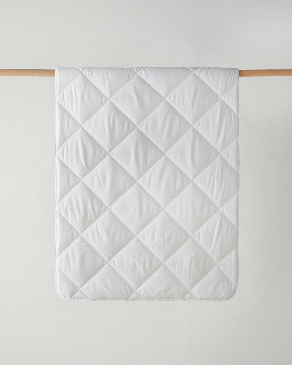 Softy Silicone Baby Quilt 95x145 cm White
