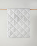 Softy Silicone Baby Quilt 95x145 cm White