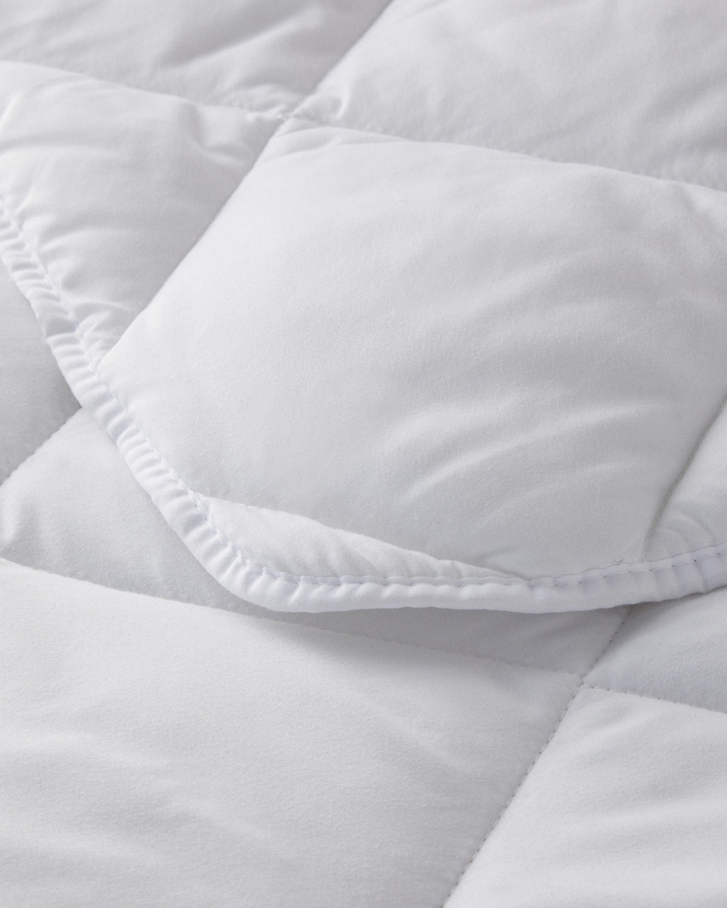 Softy Silicone Baby Quilt 95x145 cm White (view 2)