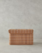 Hardwood Bamboo Storage Box 33x23x20 cm Brown
