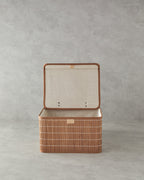 Hardwood Bamboo Storage Box 33x23x20 cm Brown (view 2)