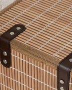 Hardwood Bamboo Storage Box 33x23x20 cm Brown (view 4)