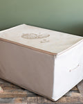 Paisley Storage Bag 74x46x46 cm Beige
