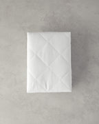 English Home Cotton Quilted Pillow Case 50x70 cm White (view 2)