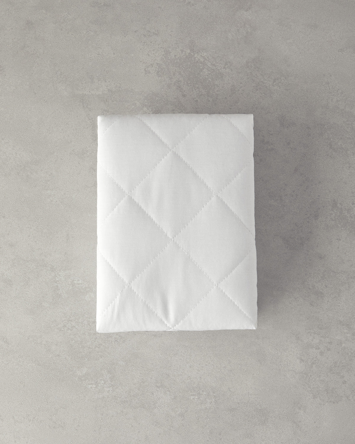 English Home Cotton Quilted Pillow Case 50x70 cm White (view 2)