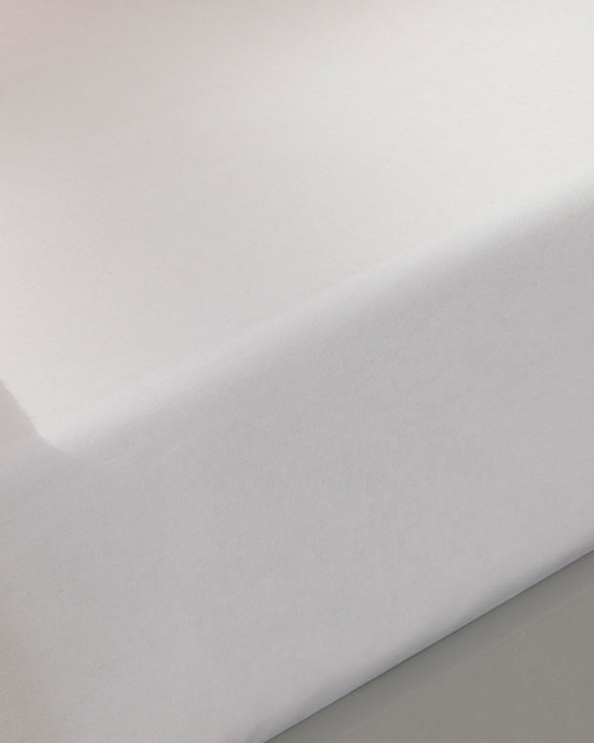 Soft Cotton Baby Fitted Sheet 70x140 cm White