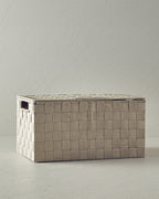 Shine Polypropylene Storage Box 34x22x17.5 cm Dark Beige