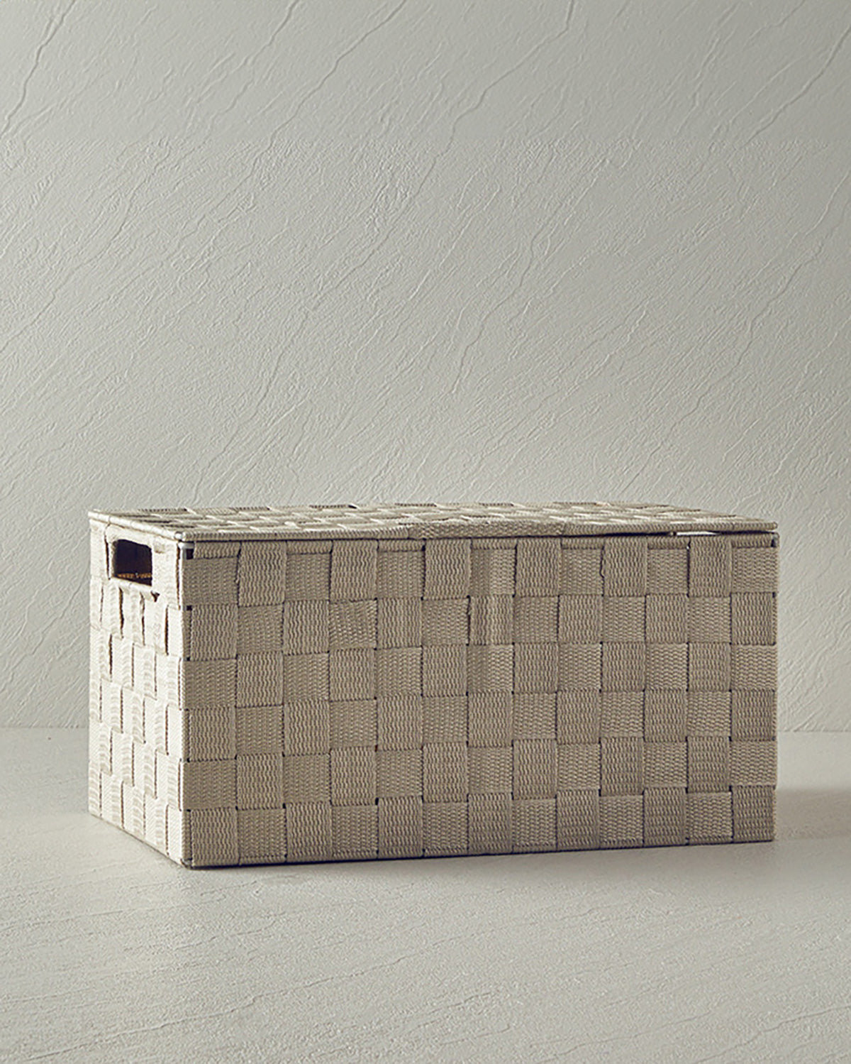 Shine Polypropylene Storage Box 34x22x17.5 cm Dark Beige