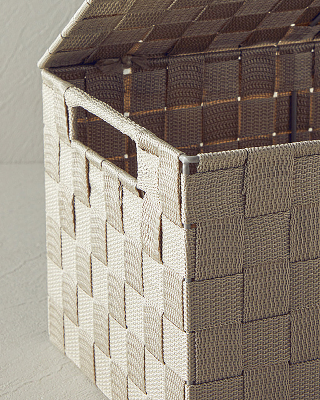 Shine Polypropylene Storage Box 34x22x17.5 cm Dark Beige (view 3)