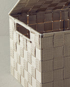 Shine Polypropylene Storage Box 34x22x17.5 cm Dark Beige (view 3)