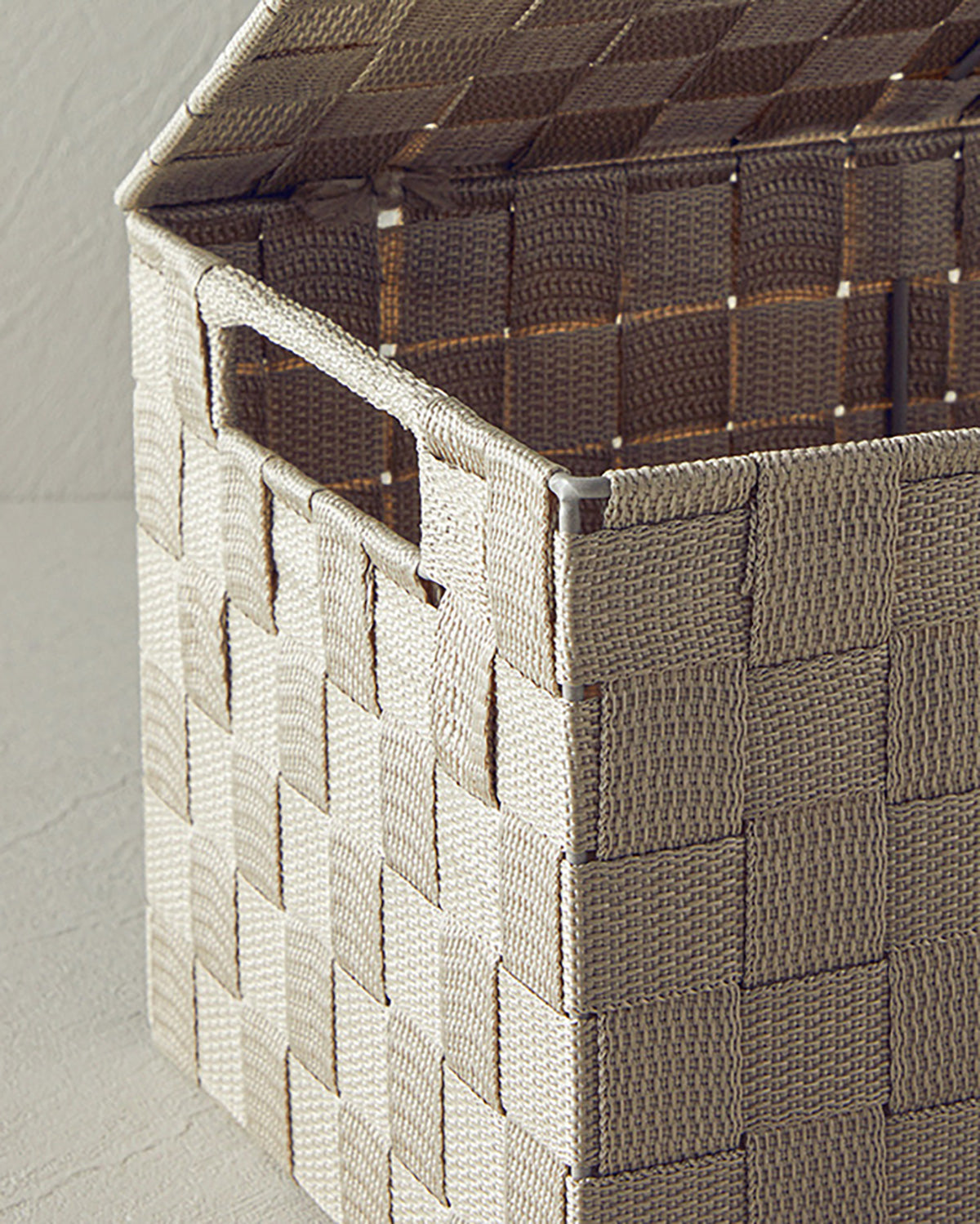 Shine Polypropylene Storage Box 34x22x17.5 cm Dark Beige (view 3)