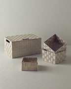 Shine Polypropylene Storage Box 34x22x17.5 cm Dark Beige (view 4)