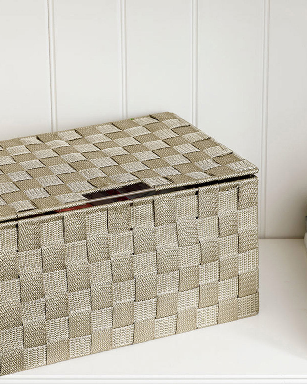 Shine Polypropylene Storage Box 34x22x17.5 cm Dark Beige (view 6)