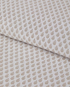 Pure Leaves Double Size Summer Blanket 200x220 cm Beige (view 3)