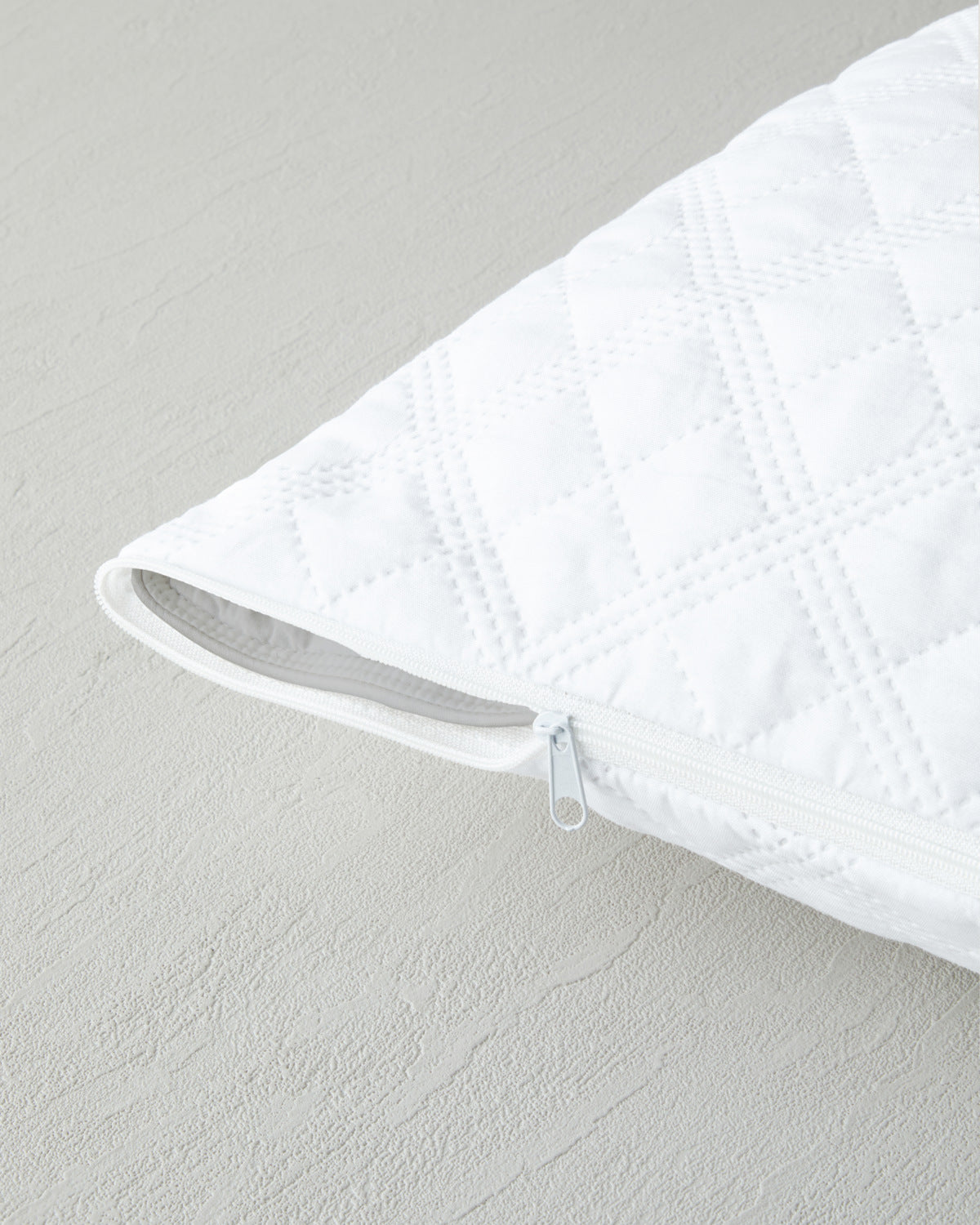 Star Microfiber Quilted Pillow Case 50x70 cm White (view 3)
