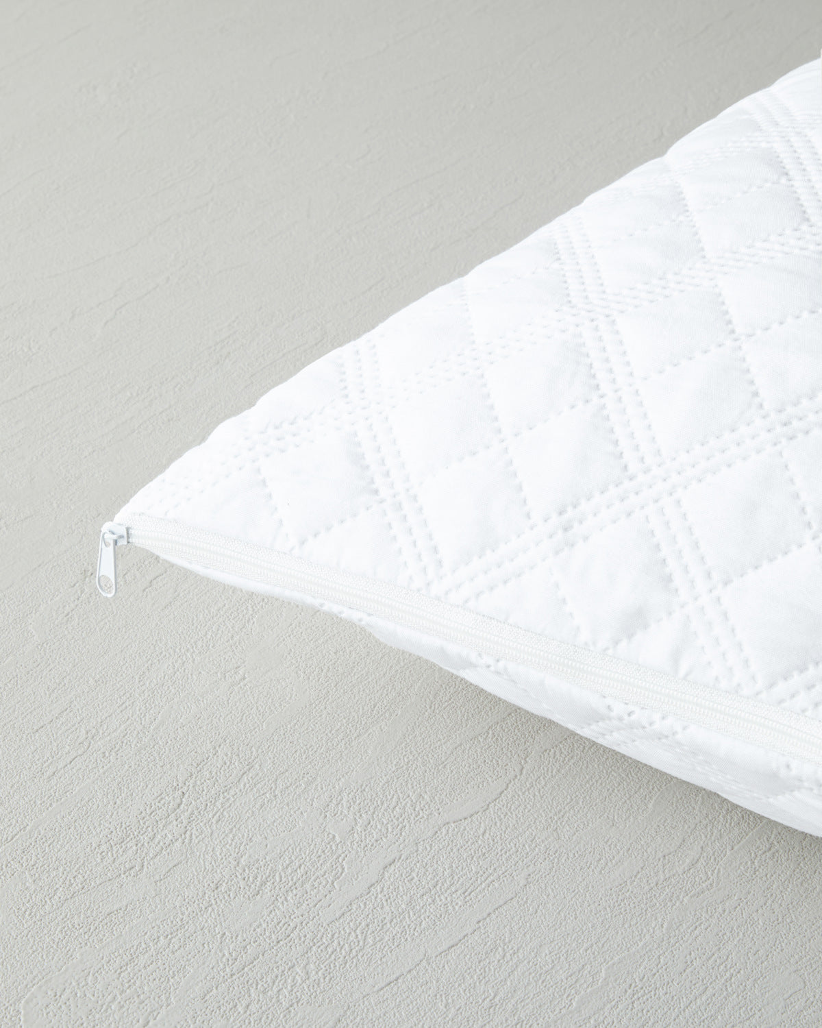 Star Microfiber Quilted Pillow Case 50x70 cm White (view 4)