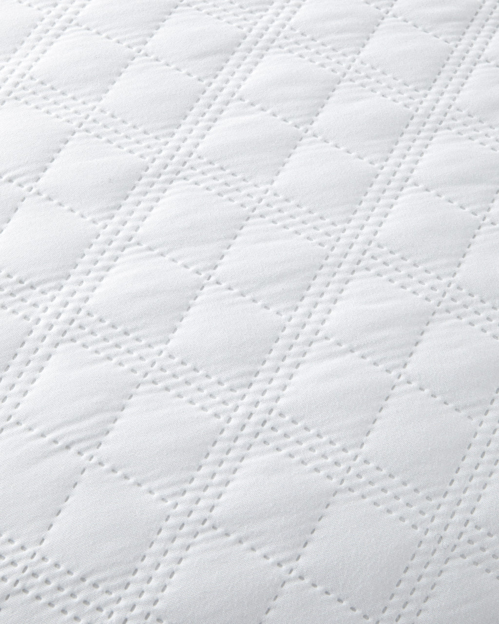Star Microfiber Quilted Pillow Case 50x70 cm White (view 5)