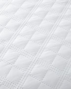 Star Microfiber Quilted Pillow Case 50x70 cm White (view 5)
